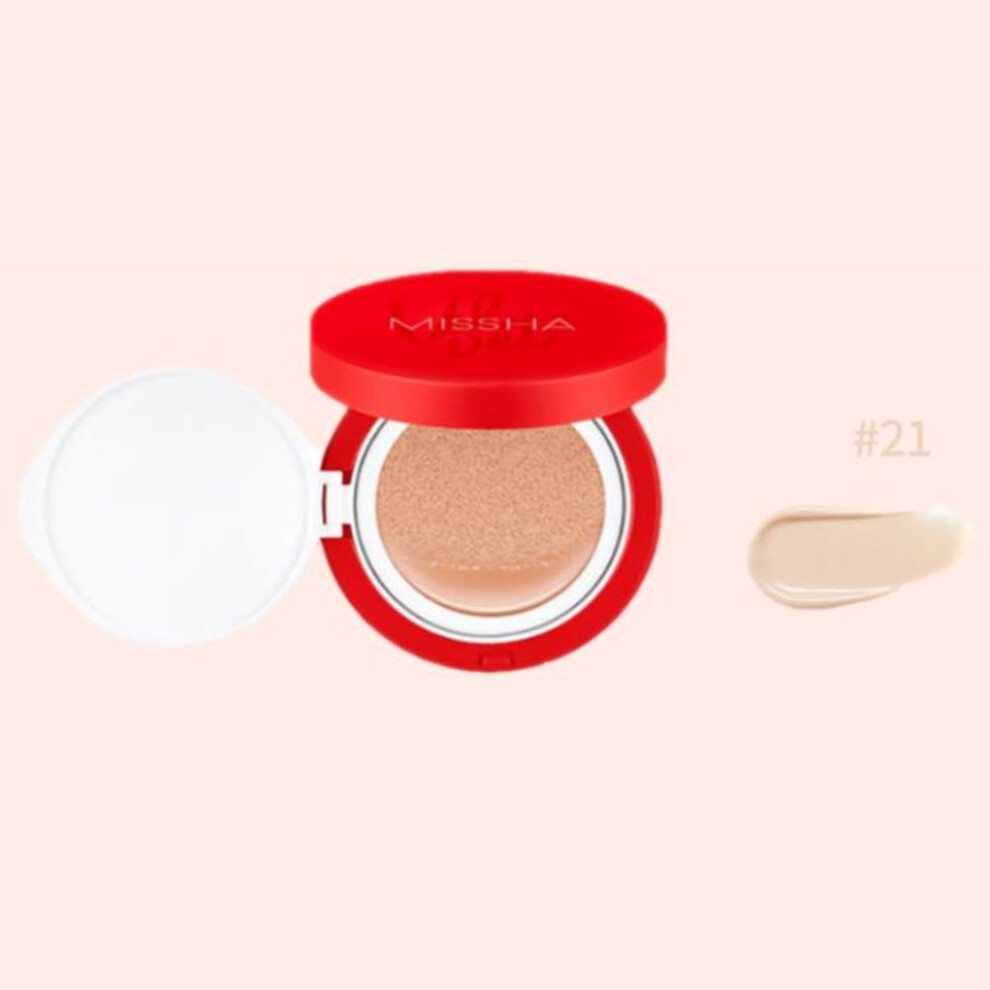 (#21 3pcs) Missha Velvet Finish Bb Cushion 15g Spf50+ Pa+++ (6 Options)