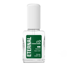 Eternal 2 in 1 Nail Hardener Base Coat Top Coat - 13,5 ml Nagelversteviger met langdurige glansfinish voor sterke nagels, nagellakslijtage E