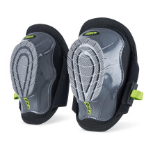 Protetores de Joelhos AWP com Gel, Anti-Derrapante, Dual Layer e Caps de Estabilização | Tamanho Único, preto, cinza, verde