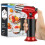 Blow Torch, Professional Kitchen Cooking Torch With Lock Adjustable Flame Refillable Mini Blow Torch Lighter For Bbq, Baking, Brulee Crème 1