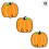 CTP Doodle Κολοκύθα 6" Κοπή Διακοσμητικά για Halloween & Φθινόπωρο 2