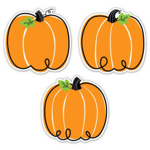 CTP Doodle Κολοκύθα 6" Κοπή Διακοσμητικά για Halloween & Φθινόπωρο