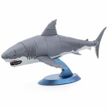 Metal Earth Great White Shark 3D Metal Model Kit Fascinationer
