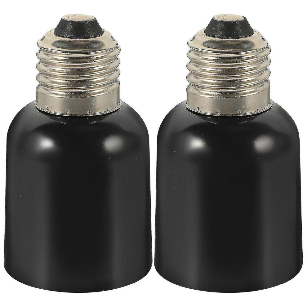 (As Show, One Size) 2Pcs Bulb Adapter E27 To E40 Light Converter Screw Light Converter Accessory 5063595963827