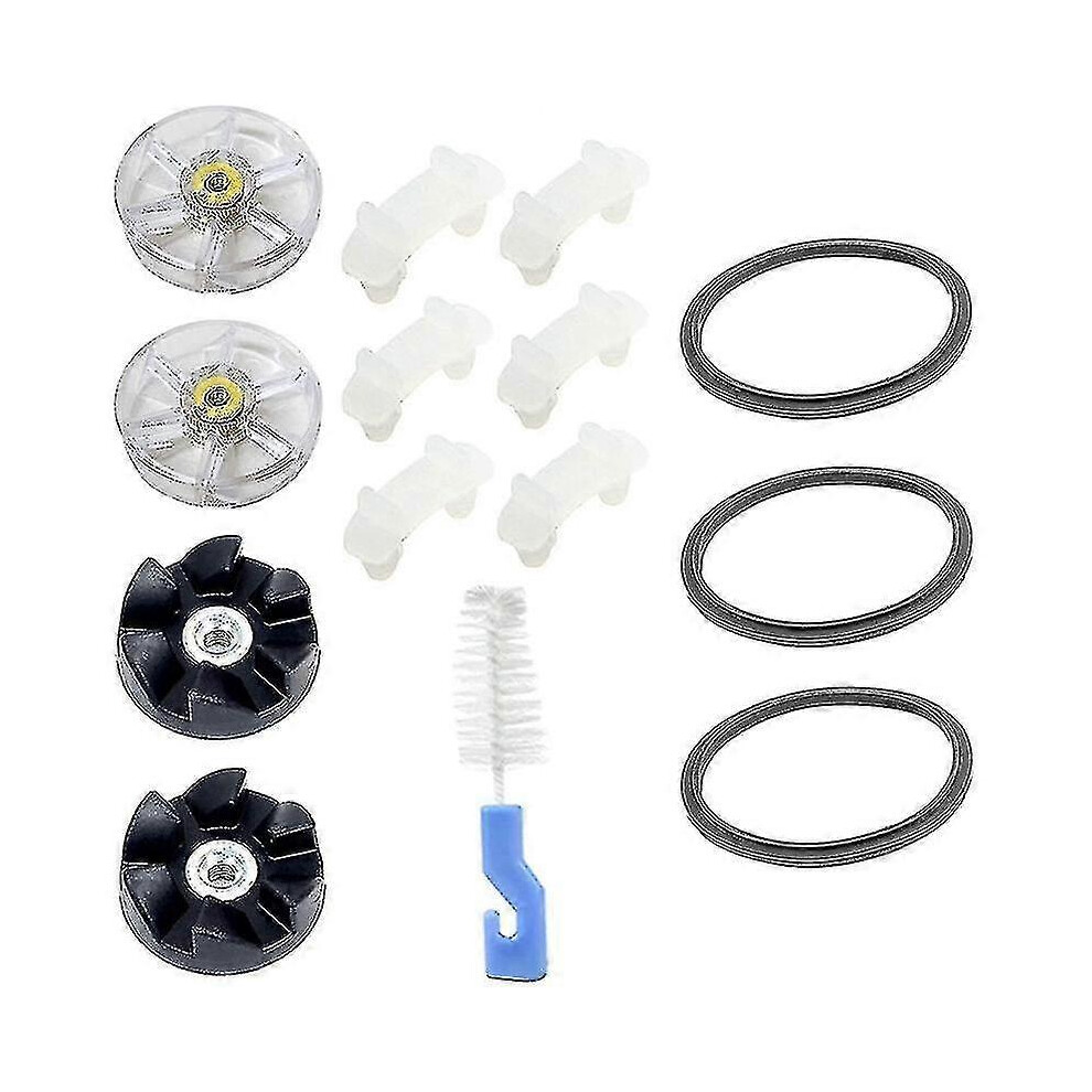 (As Show, One Size) 14Pcs Blender Replacement Kit For Nutribullet 900W 600W Top Gears 5062994784514