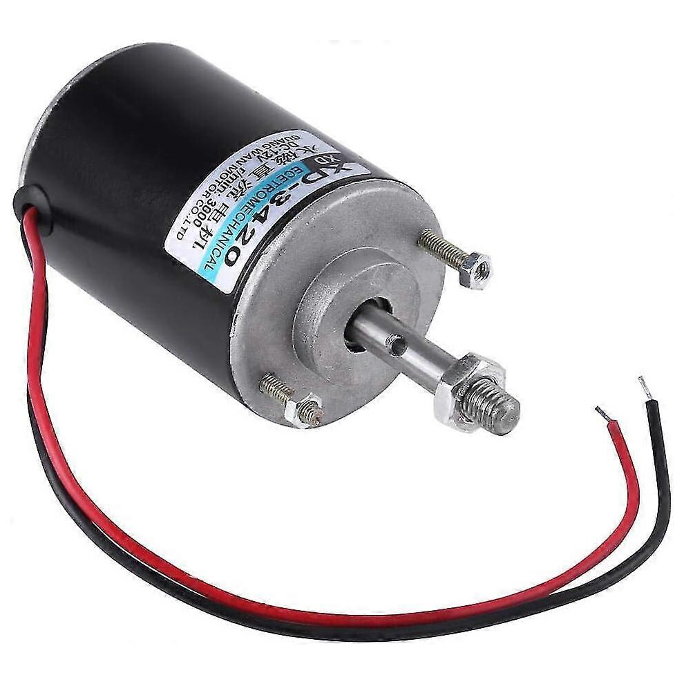 (12V 3500Rpm, One Size) Reversible Electric Gear Motor, 12/24V 30W High Speed Cw/Ccw Permanent Magnet Dc Motor For Diy Generator(24V 7000Rpm) 5062994713736