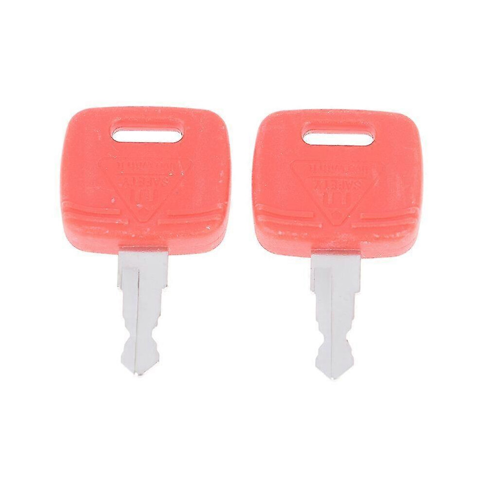 (As Show, One Size) 2Pcs For John Deere Tractor Ignition Keys Oem Re183935 Re43492 Re71557 5063595987090