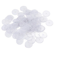 (As show, One size) 200 Pieces/set Earring Back Disc Pads To Stabilize Earring For Dangle Earrings