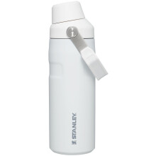 Bouteille d'Eau Stanley IceFlow 16 OZ | Bouchon Incliné | Léger et Étanche pour Voyage et Gym | Acier Inoxydable Isolé | Sans BPA | Po