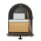 Architectural Mailboxes Edwards Galvanized Steel Post Mount Mailbox  Compatibility Code B  EM160VBAM  Bronze  Large Capacity 3