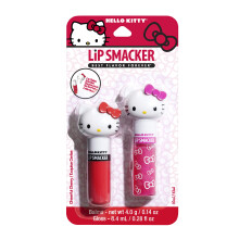Lip Smacker, Hello Kitty, Lippenbalsam und Glanz, 2 Stück