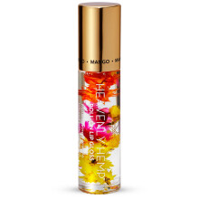 Blossom Roll-on lesk na rty, voňavý, čirý, vysoce lesklý, zvlhčující olej na rty, bez lepivosti, s květinami, USA, 0.2oz, Mango Hemp