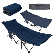 Milestone Folding Camp Bed with Detachable Sleeping Pad