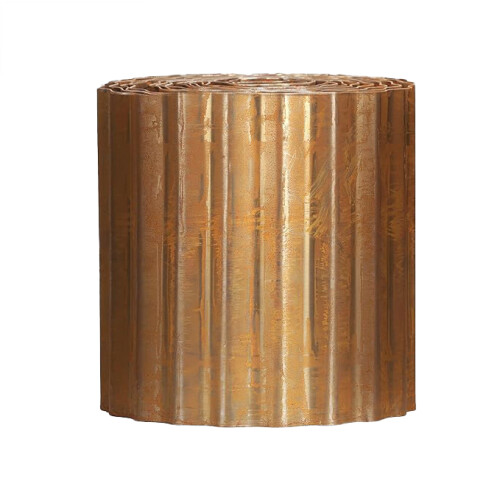 (Pre-Rusted) Corrugated Metal Garden Border Edging Roll - 5m 2