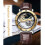 Steampunk Automatic Self-Winding Skeleton Hollow Mechanical Waterproof Watches 3