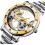 Steampunk Automatic Self-Winding Skeleton Hollow Mechanical Waterproof Watches 6