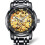 Skeleton Mechanical Waterproof Hollow Automatic Wrist Watch 1