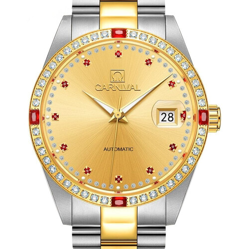 men Analog Automatic Mechanical Watch Luminous 1