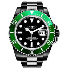 Stainless Steel Sapphire Glass Automatic 200m Waterproof Mechanical Watch