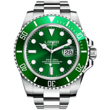 Stainless Steel Sapphire Glass Automatic 200m Waterproof Mechanical Watch