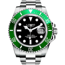 Stainless Steel Sapphire Glass Automatic 200m Waterproof Mechanical Watch