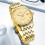 Automatic men Stainless Steel Date Waterproof Watch 6