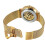 Automatic Skeleton Stainless Steel Waterproof Wrist Watch 5