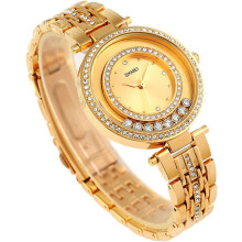 Rhinestone Girl Clock Waterproof Wristwatches