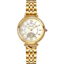 Rhinestone Girl Clock Waterproof Wristwatches