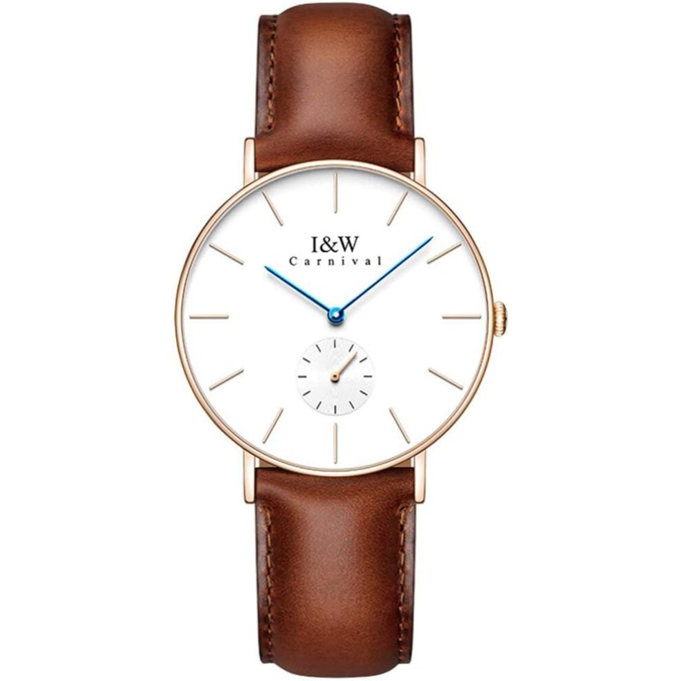 Photos - Wrist Watch Women Black Dial Ultra-Thin Watch Black Waterproof Watch