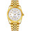 men Diamonds Design Waterproof Date Wrist Watch 1