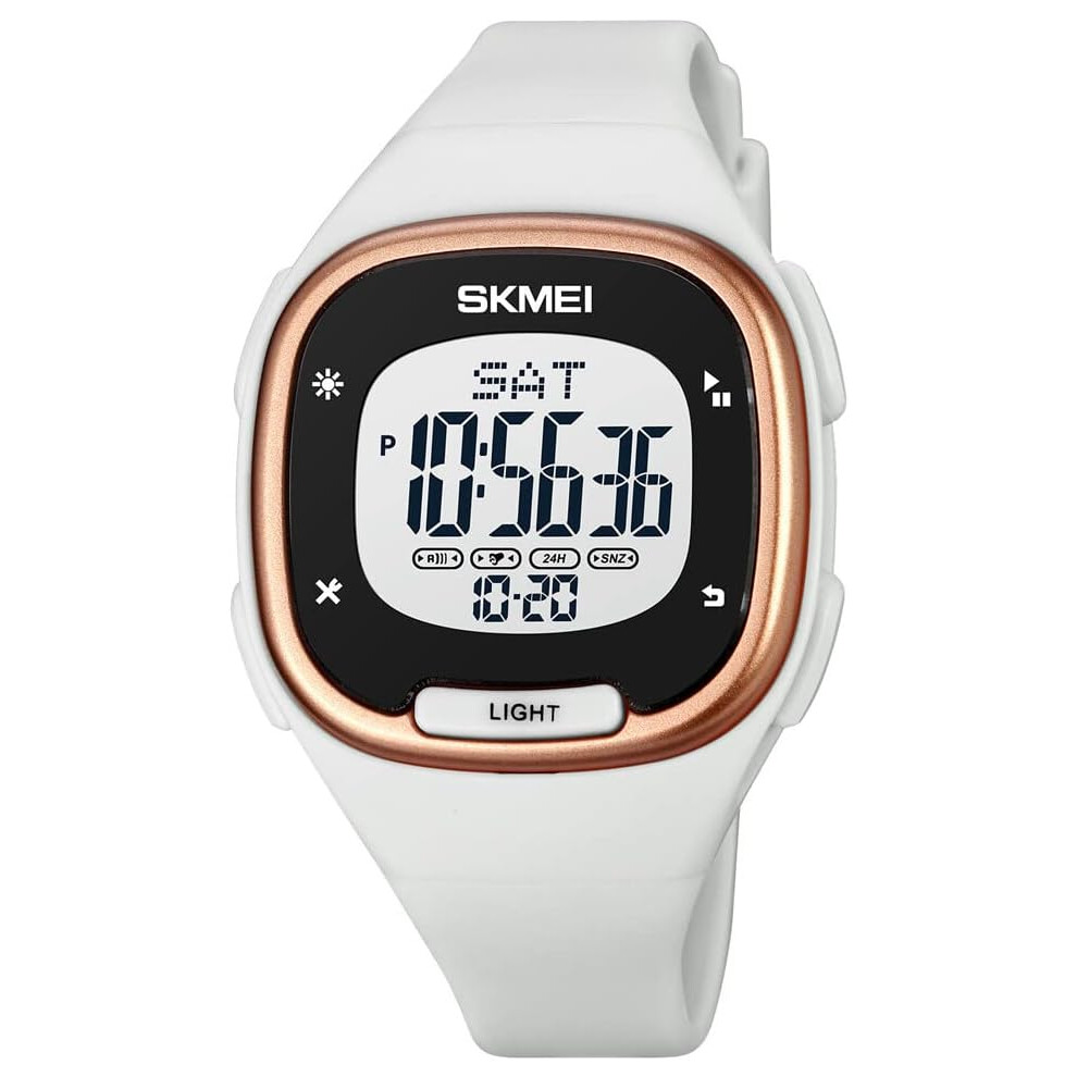Square Digital Watch Multi Fuction Alarm Pu Strap Waterproof Wrist Watch 6953698773999