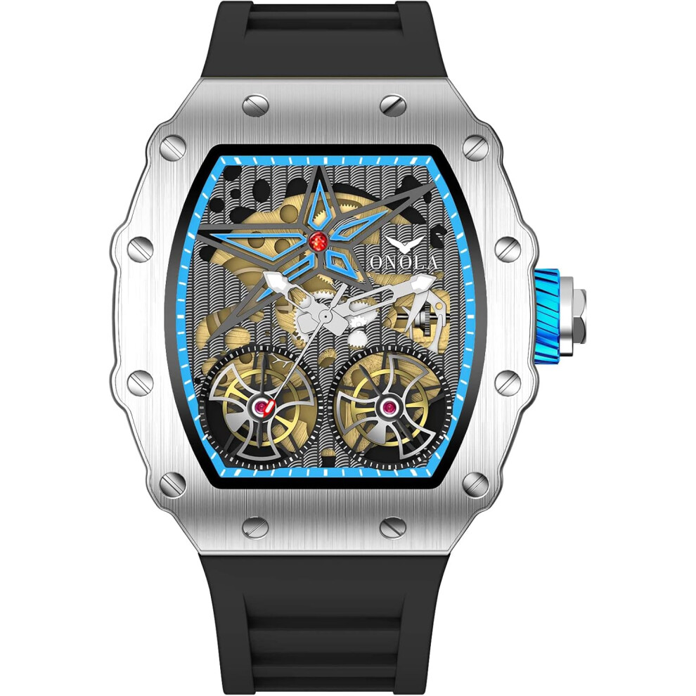 Watches Hollow Watch Silicone Strap Waterproof Wristwatch-image-OPC-PG99687-NEW