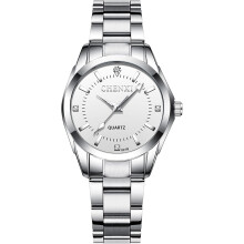 Elegant Waterproof Stainless Steel Bracelet Diamonds Women Wristwatch