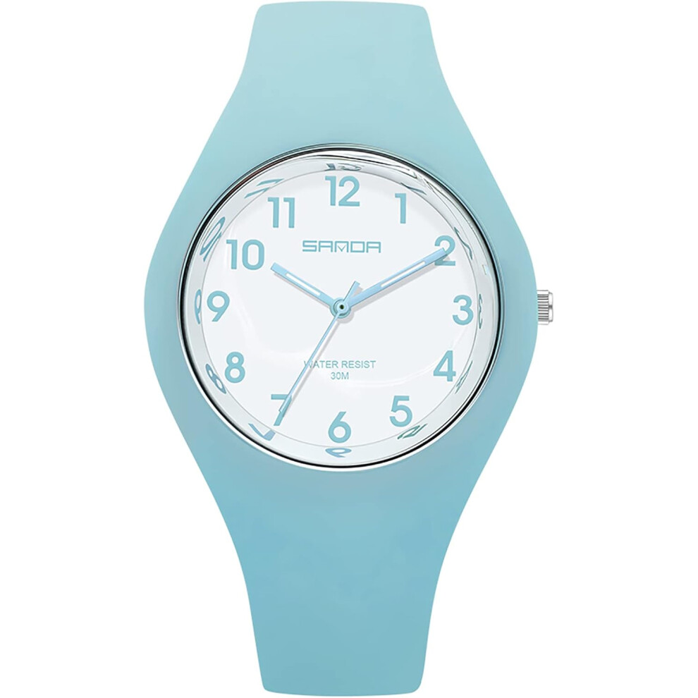 Sport Watches For Silicone Strap Watch Candy Waterproof Wristwatch 6953698776792