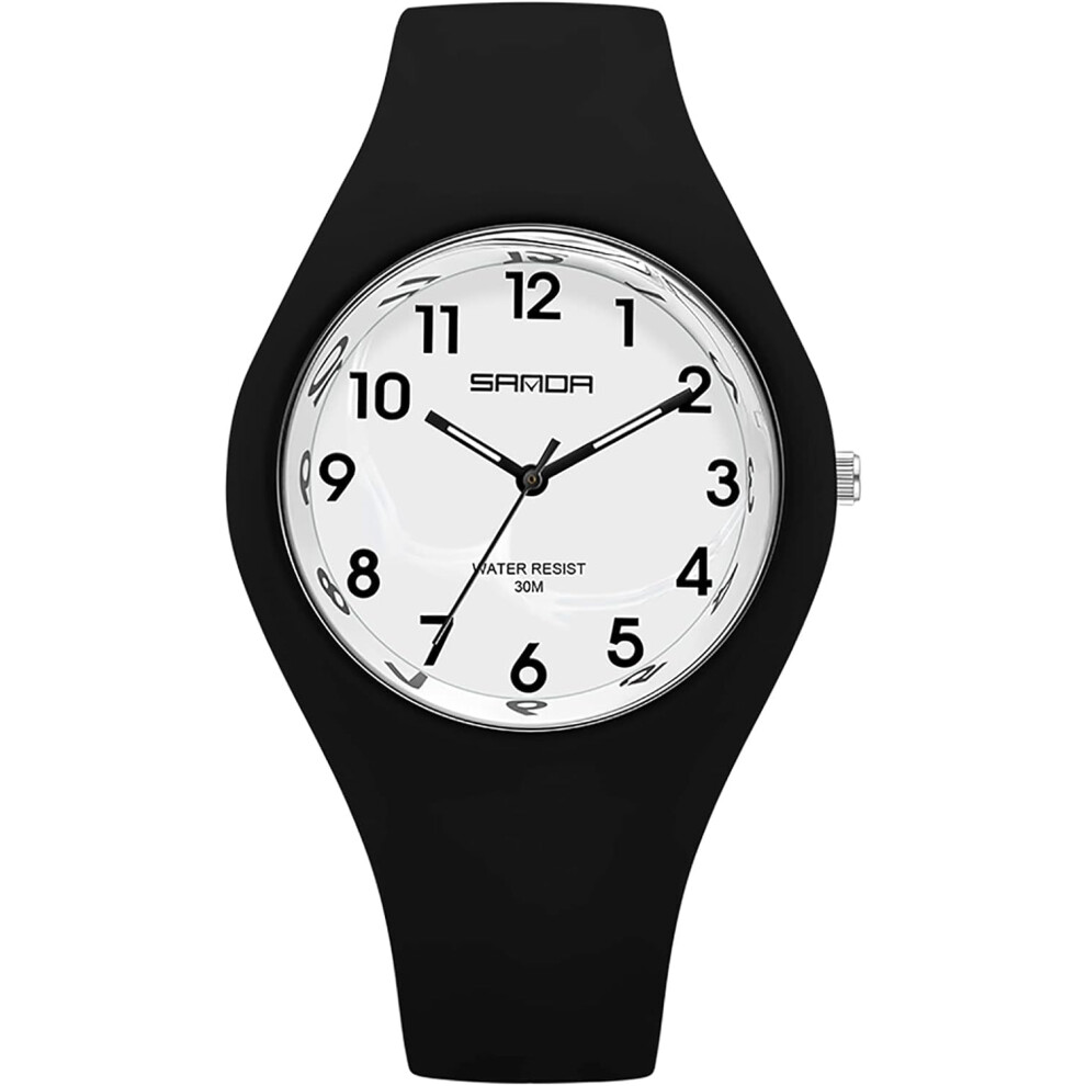 Sport Watches For Silicone Strap Watch Candy Waterproof Wristwatch 6953698776785
