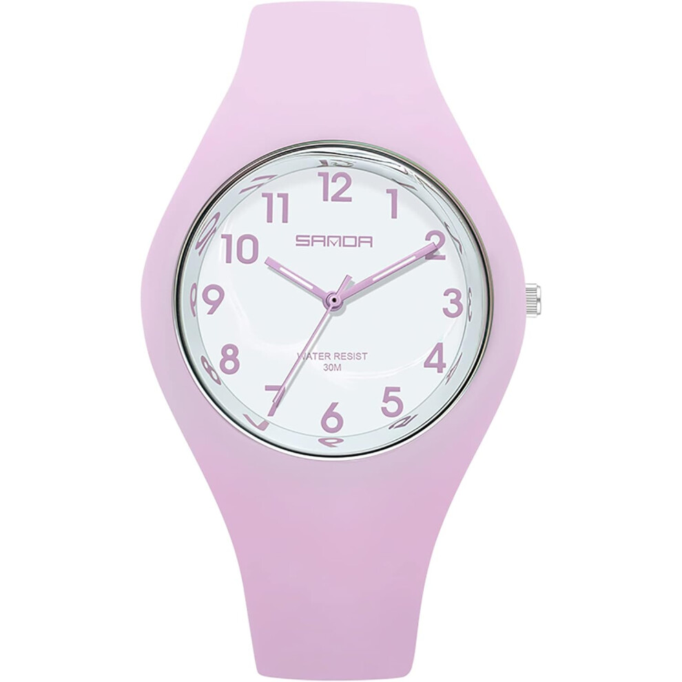 Sport Watches For Silicone Strap Watch Candy Waterproof Wristwatch 6953698776822