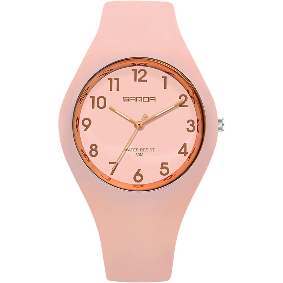 Sport Watches For Silicone Strap Watch Candy Waterproof Wristwatch 6953698776815