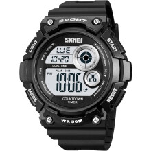 Digital Watches Sport 50M Waterproof Wristwatch