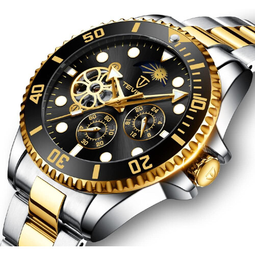 men Automatic Machenical Watches Self Winding Waterproof Watches 2