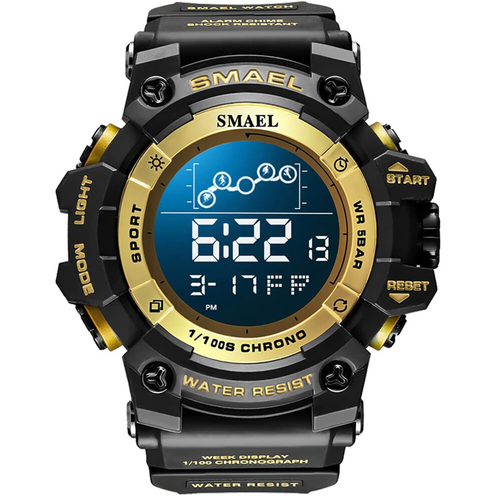 Digital Watches 50M Waterproof Sport Wristwatch-image-OPC-PG996SQ-NEW