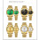 Matching Romantic Stainless Steel Waterproof Watch 5