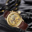 Automatic Transparent Dial Hollow Skeleton Watch 5