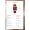 Large Square Dial Diamond High-end Leather Strap Waterproof Watches 5