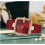 Large Square Dial Diamond High-end Leather Strap Waterproof Watches 6