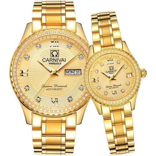 Diamond Automatic Mechanical Chic Dress Wristwatches