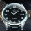 men Soft Leather Band Waterproof Wristwatch 5