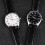 men Soft Leather Band Waterproof Wristwatch 6