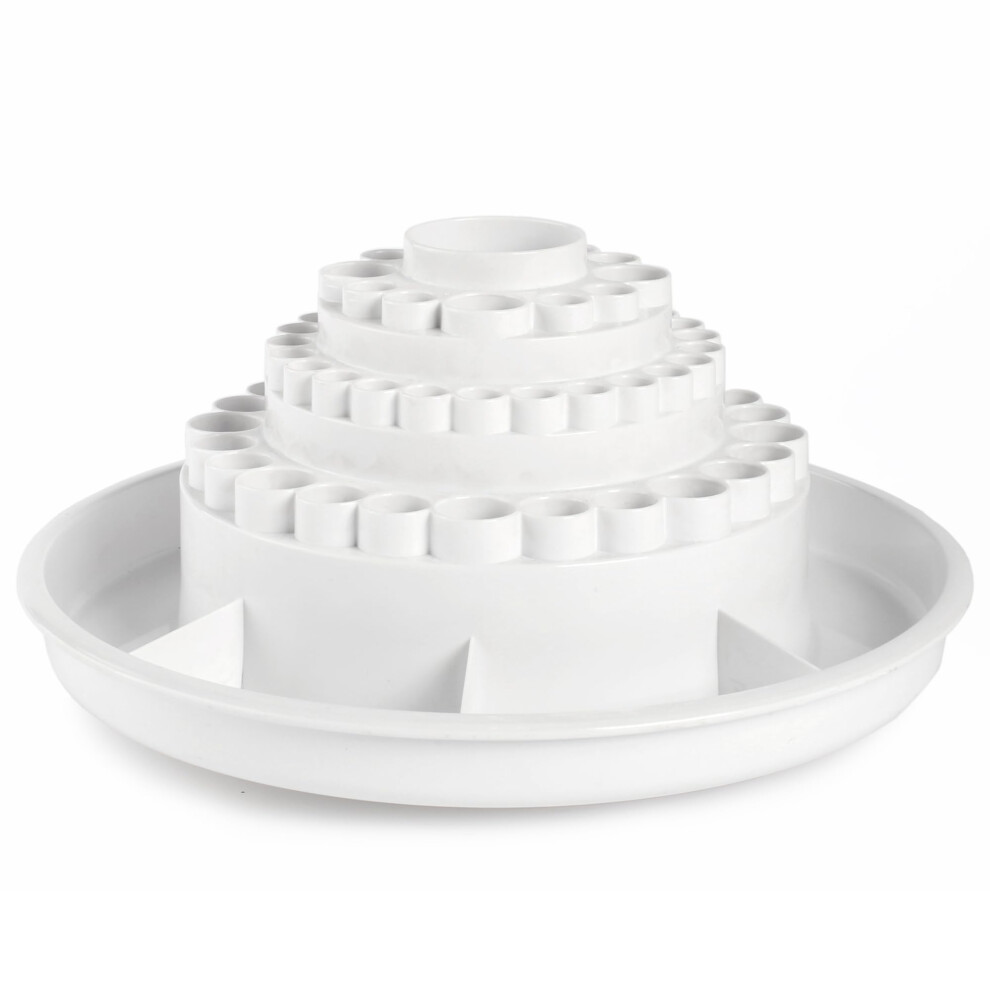 ALVIN  Spin-O-Tray  9893-2  Rotating Desktop Receptacle  Art  Drafting  and Design Storage Tool  Great for Students  Hobbyists  and Professi-image-OPC-PFNF7ZN-NEW