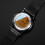 men Ultra-Thin Automatic Stainless Steel Date Mesh Waterproof Watch 5